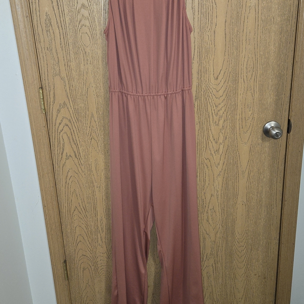 Chic Dusty Rose Jumpsuit